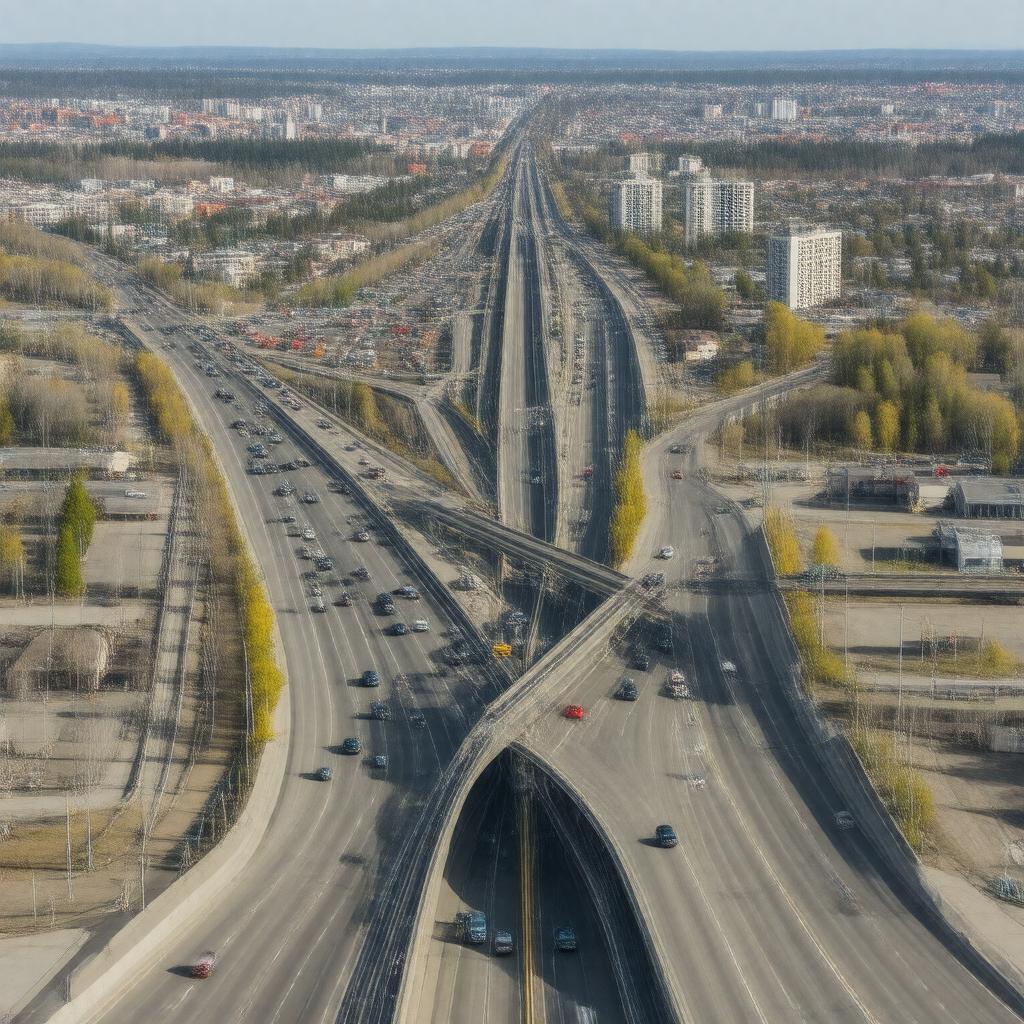 AI-created image of Ellerslie Road