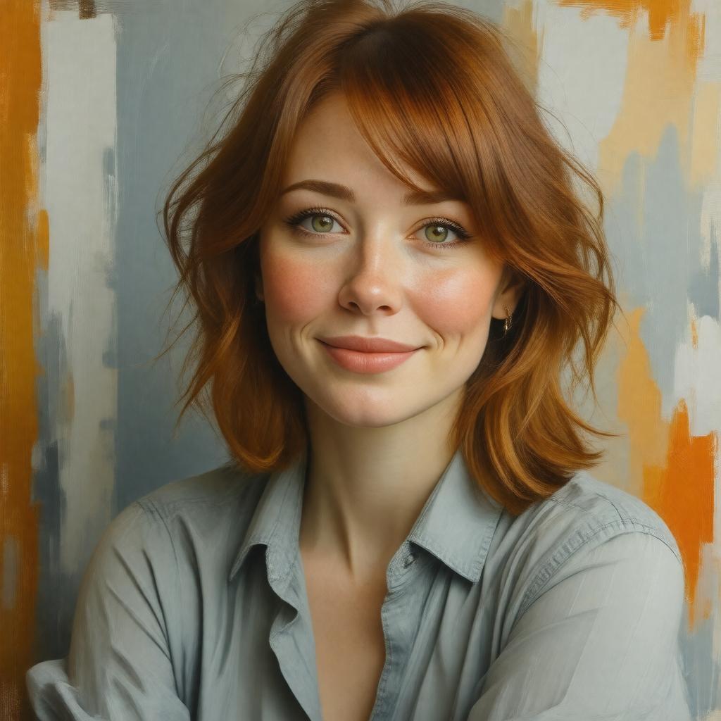 AI-created image of Ellie Kemper