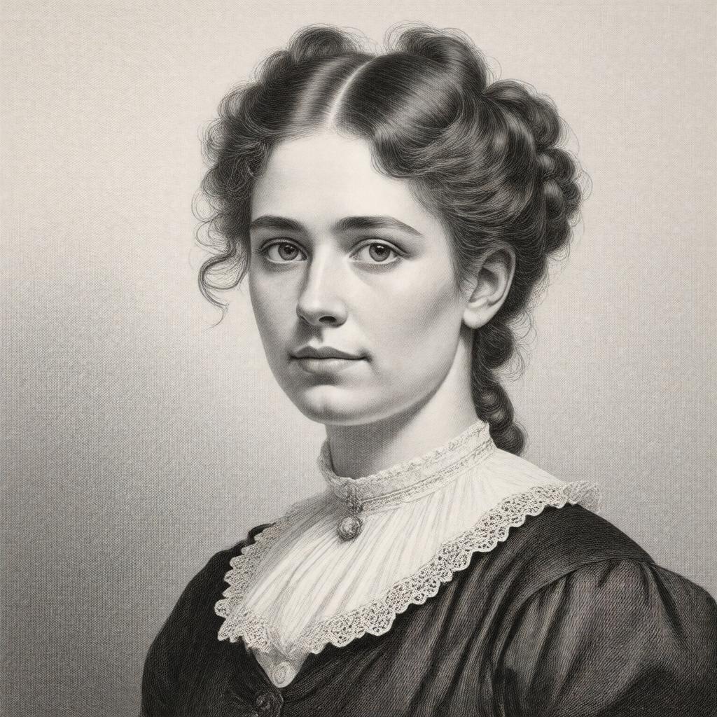 AI-created image of Ellis Bell