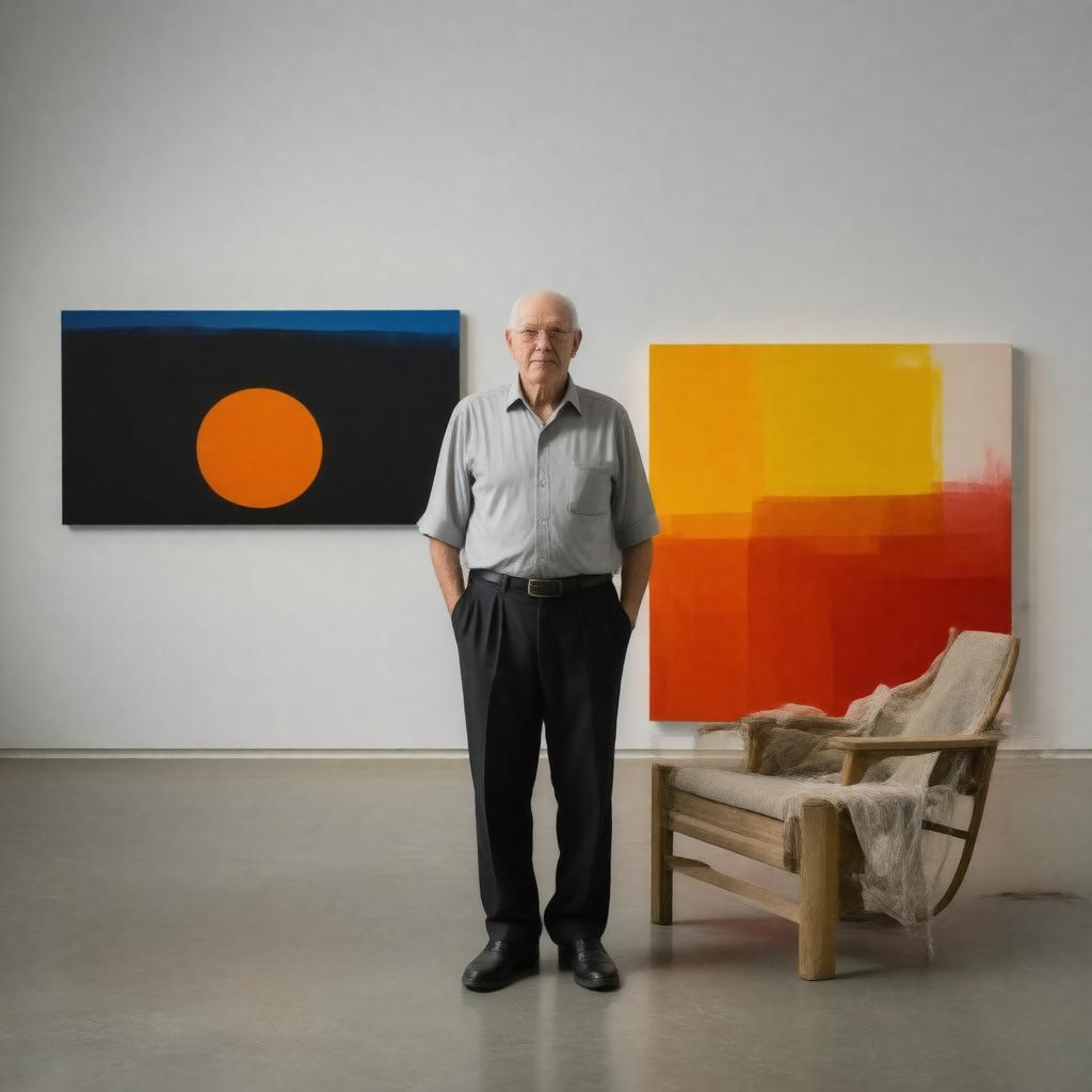 AI-created image of Ellsworth Kelly