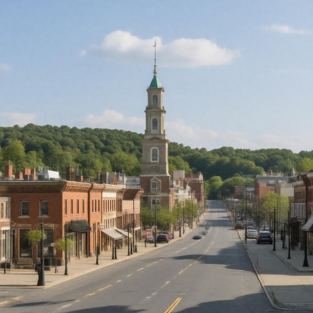 AI-created image of Ellwood City