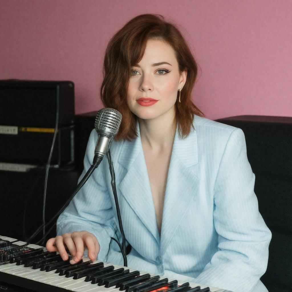 AI-created image of Elly Jackson