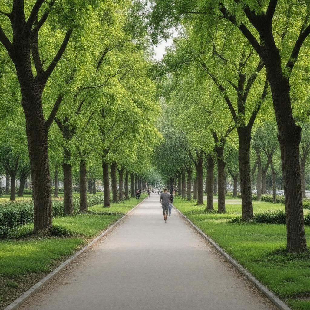 AI-created image of Elm Park