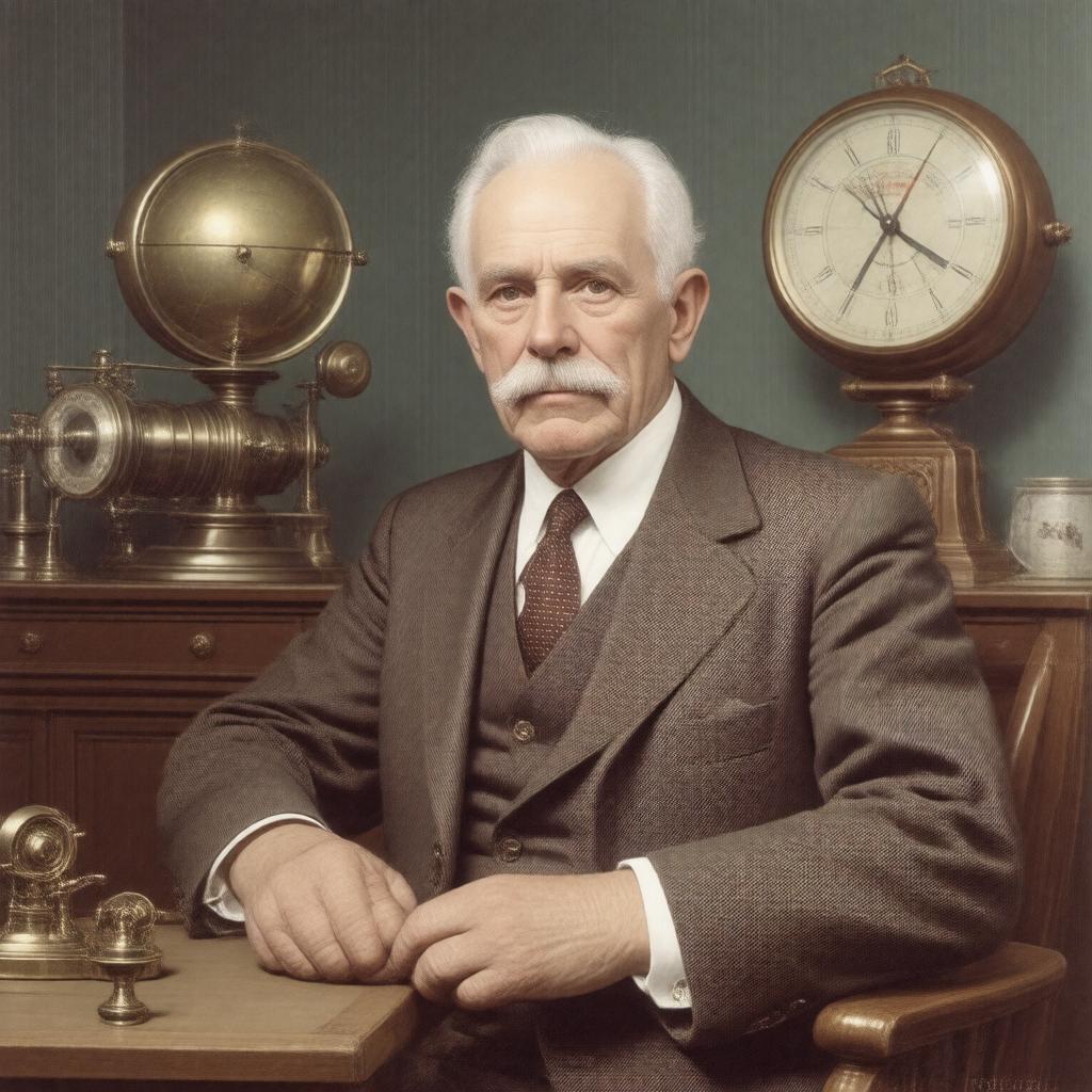 AI-created image of Elmer Sperry