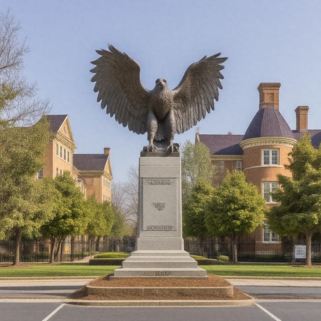 AI-created image of Elmira College