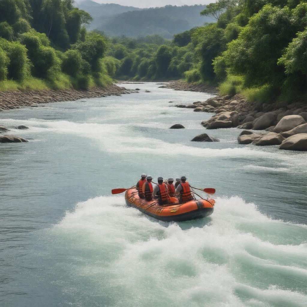 Click to view larger image AI-created image of Elo River