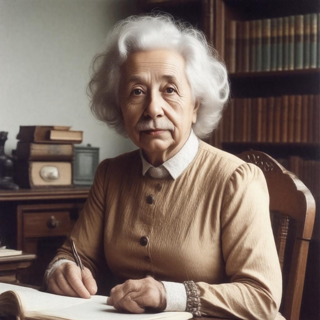 AI-created image of Elsa Einstein