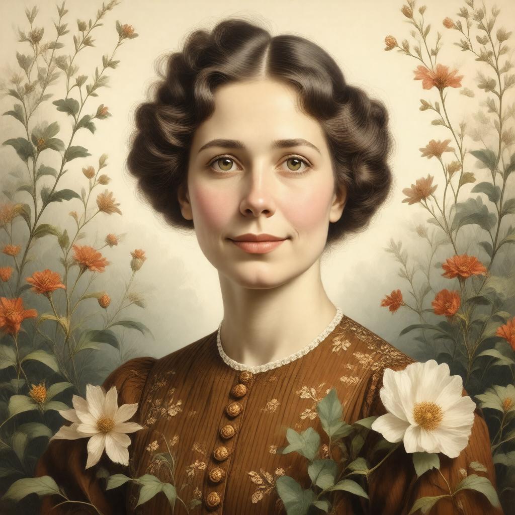 AI-created image of Elsie Walford Blumer