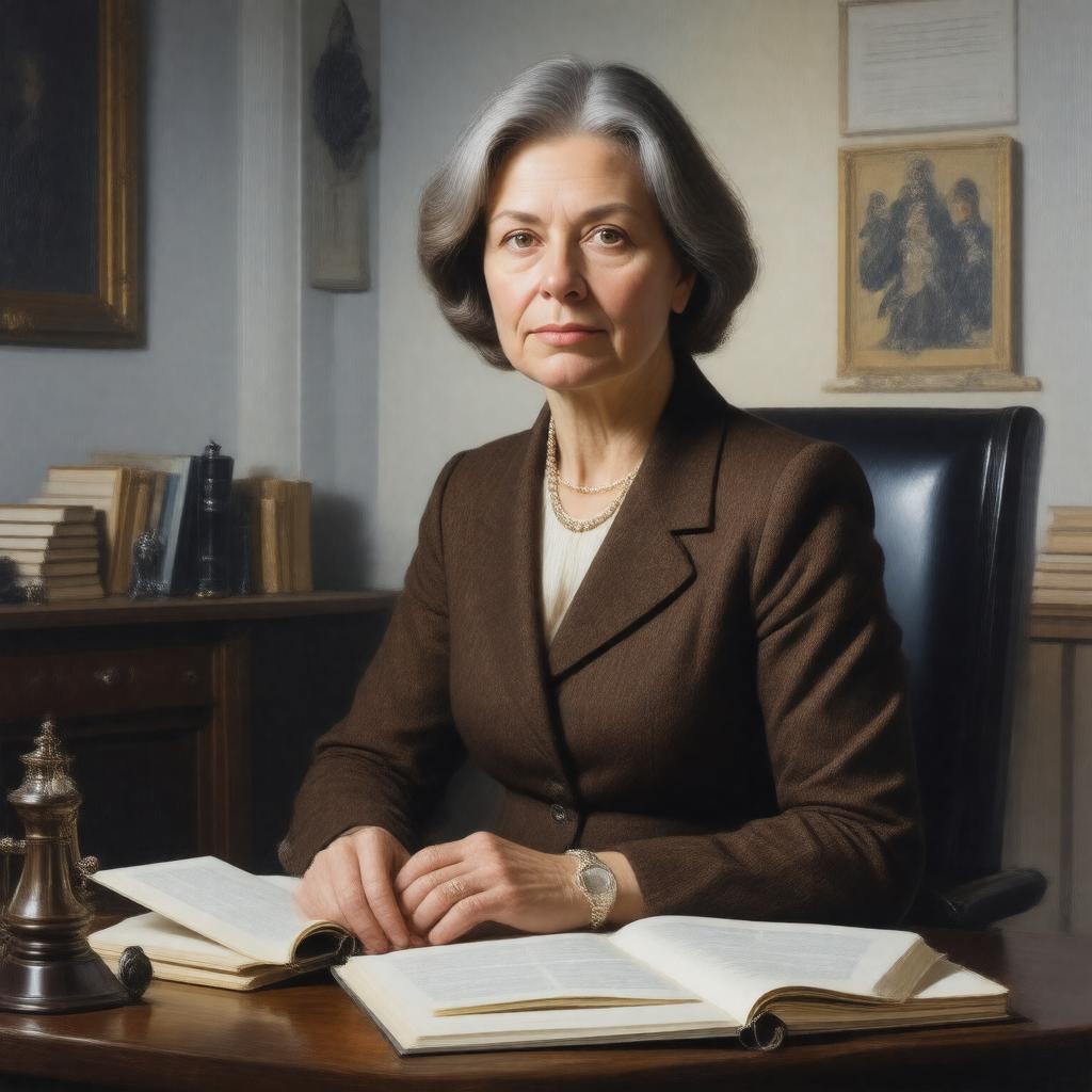 AI-created image of Elwen Cameron