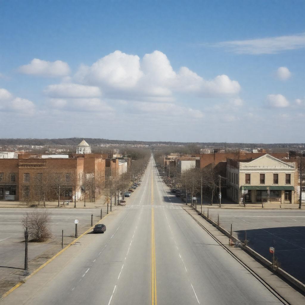 AI-created image of Elwood, Indiana, United States
