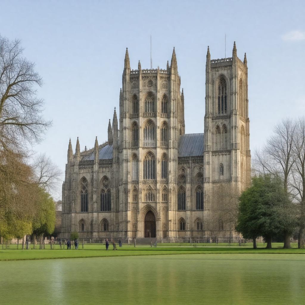 AI-created image of Ely Cathedral