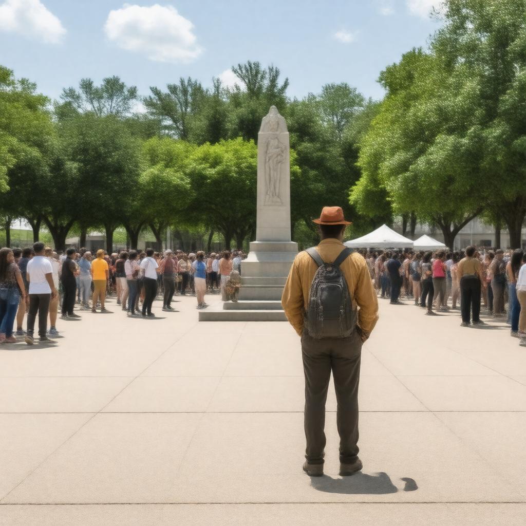 Click to view larger image AI-created image of Emancipation Park