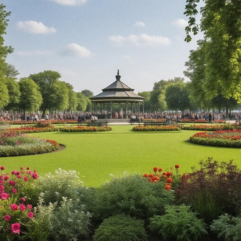 Click to view larger image AI-created image of Embankment Gardens