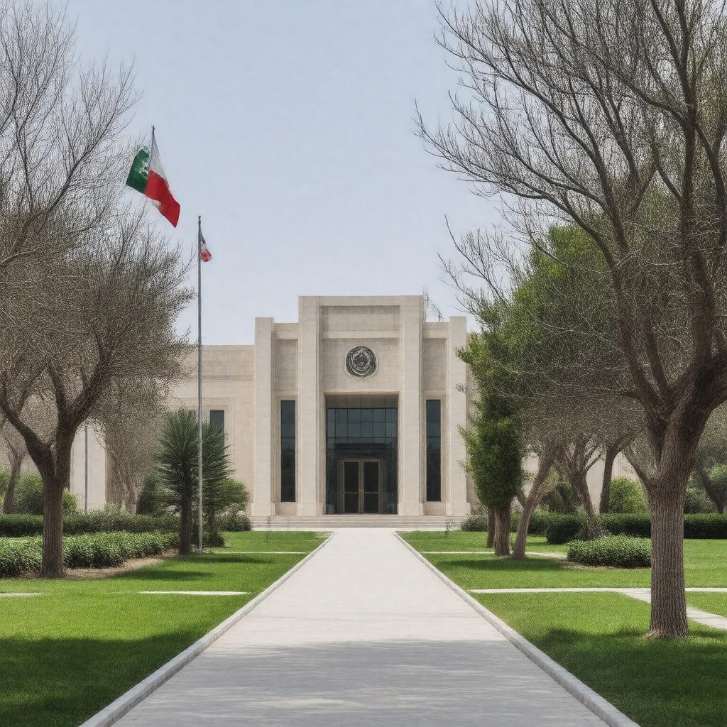 AI-created image of Embassy of Bahrain