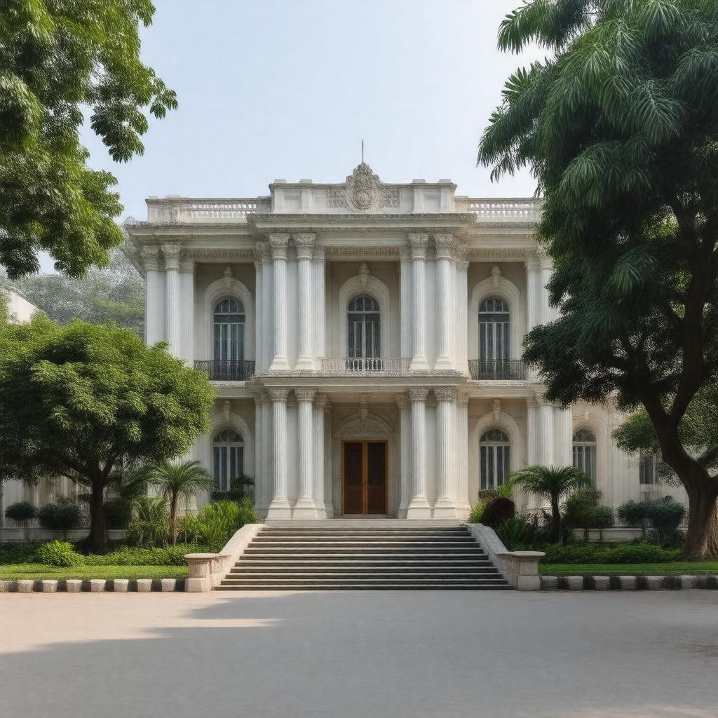 Click to view larger image AI-created image of Embassy of Cuba, New Delhi