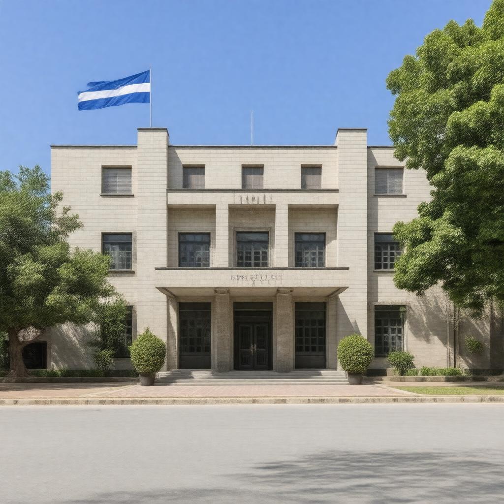 AI-created image of Embassy of Finland, New Delhi