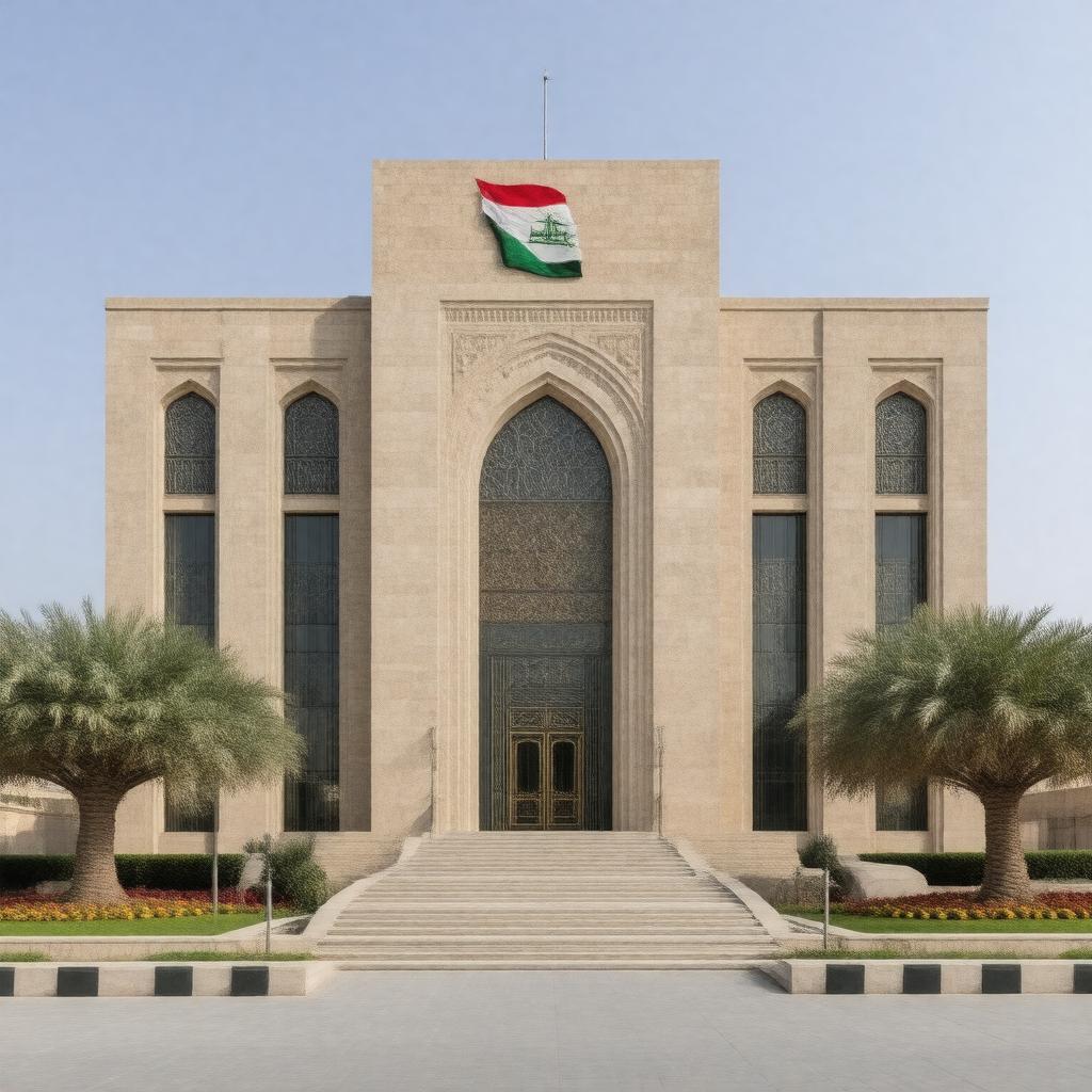 Click to view larger image AI-created image of Embassy of Iraq
