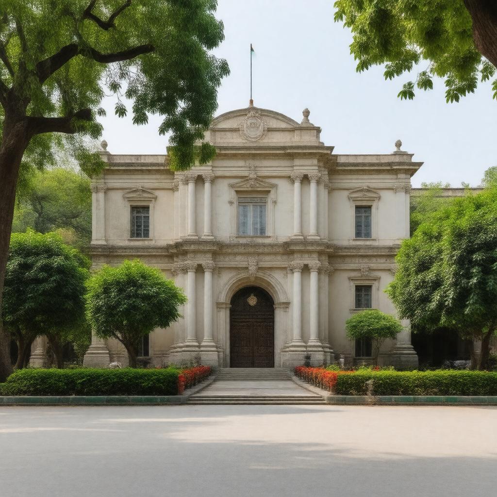 AI-created image of Embassy of Mexico, New Delhi