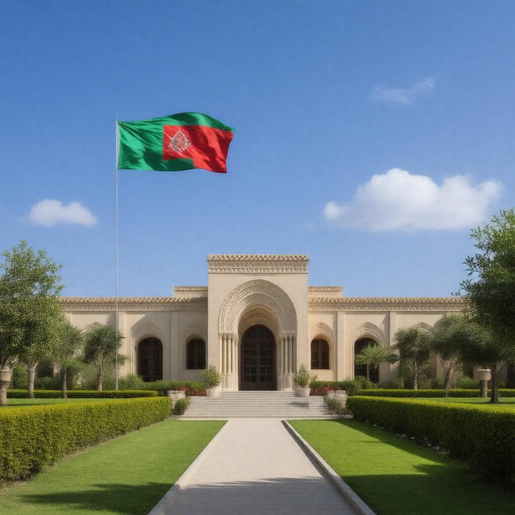 Click to view larger image AI-created image of Embassy of Morocco