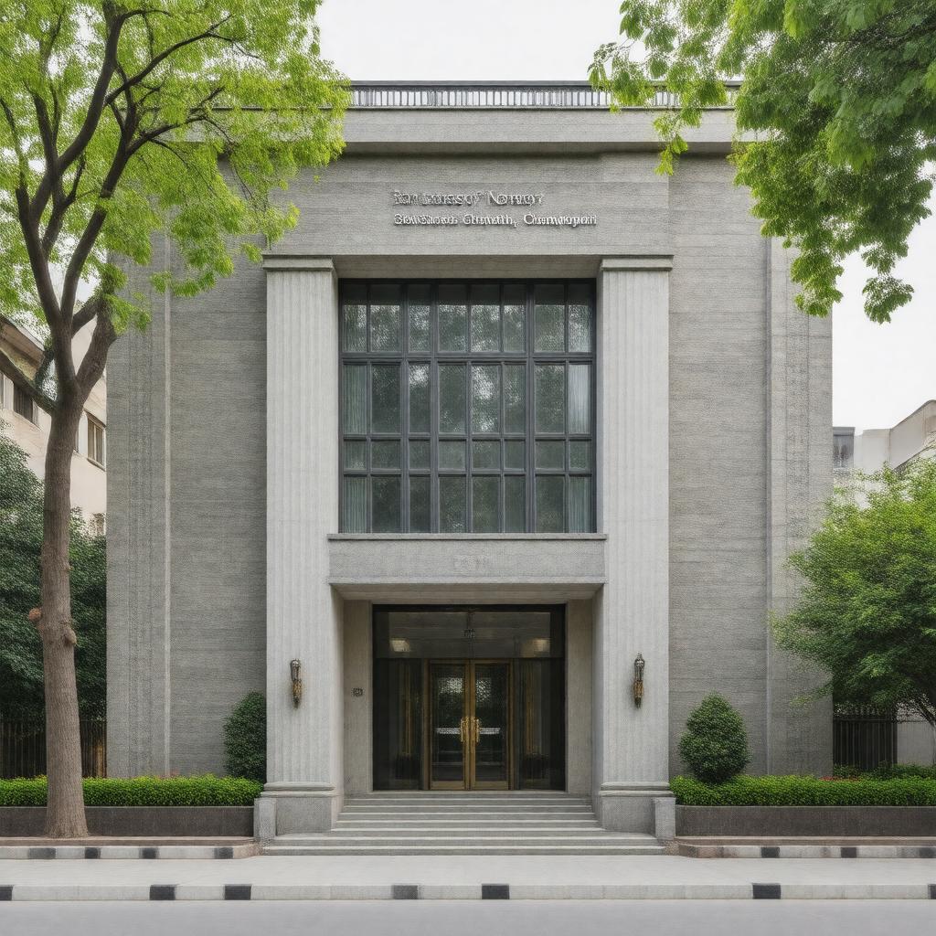 Click to view larger image AI-created image of Embassy of Norway, New Delhi
