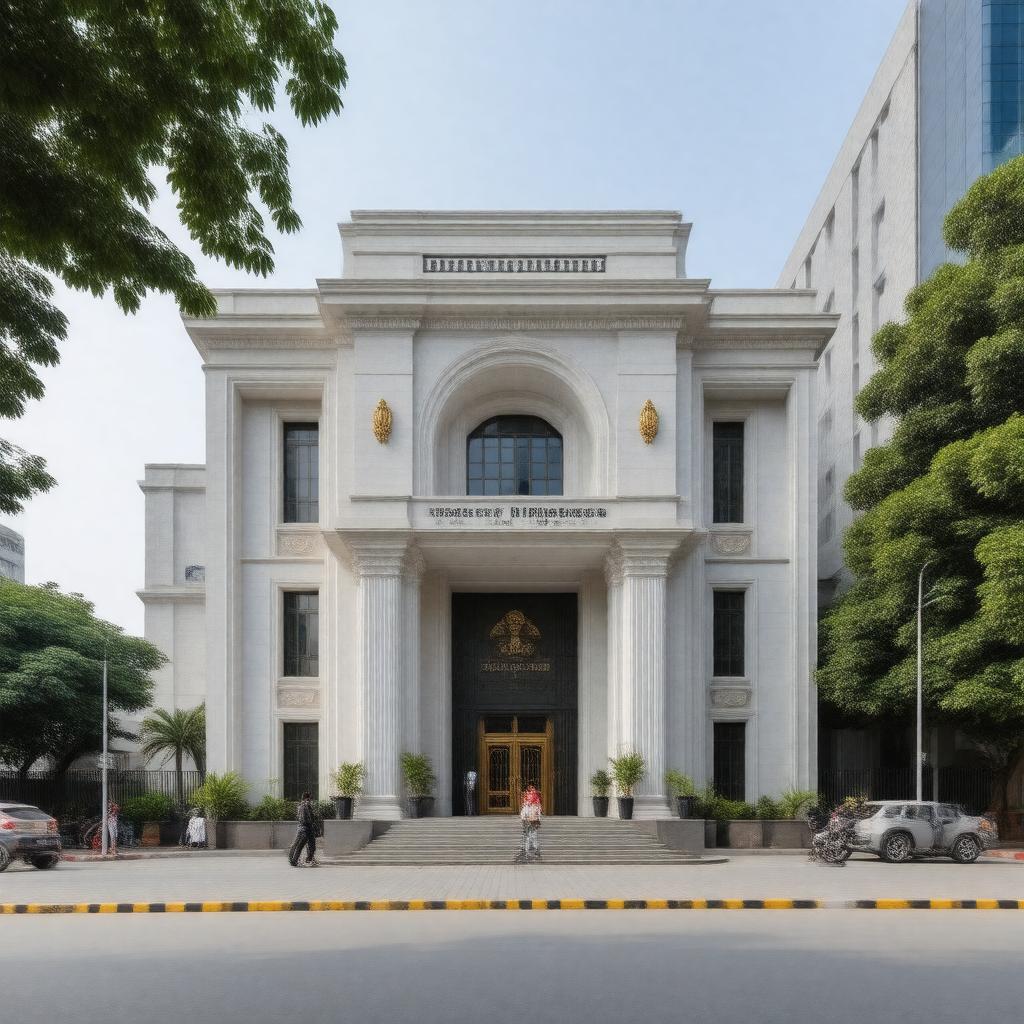 AI-created image of Embassy of Philippines, New Delhi
