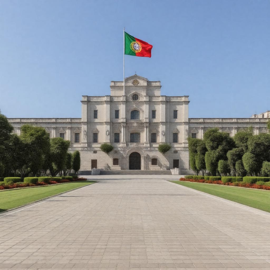 Click to view larger image AI-created image of Embassy of Portugal