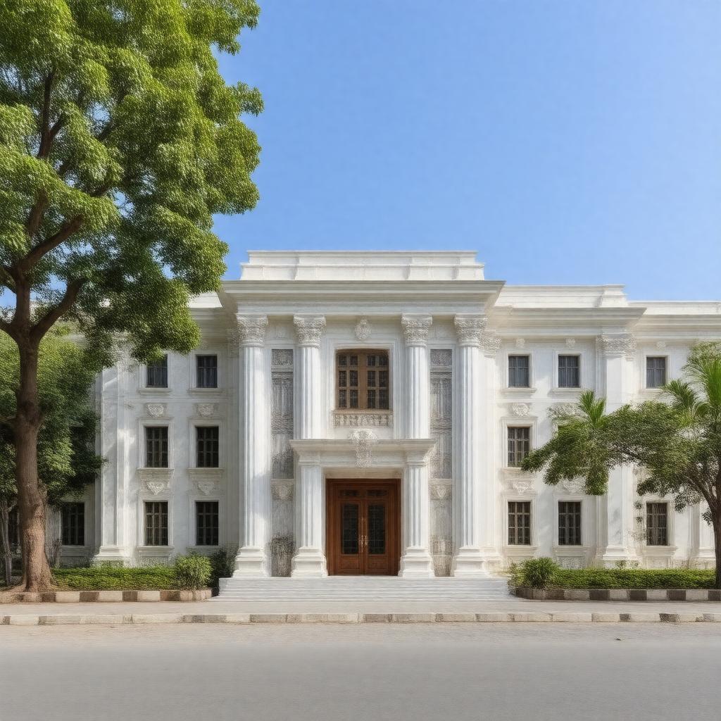 AI-created image of Embassy of Portugal, New Delhi
