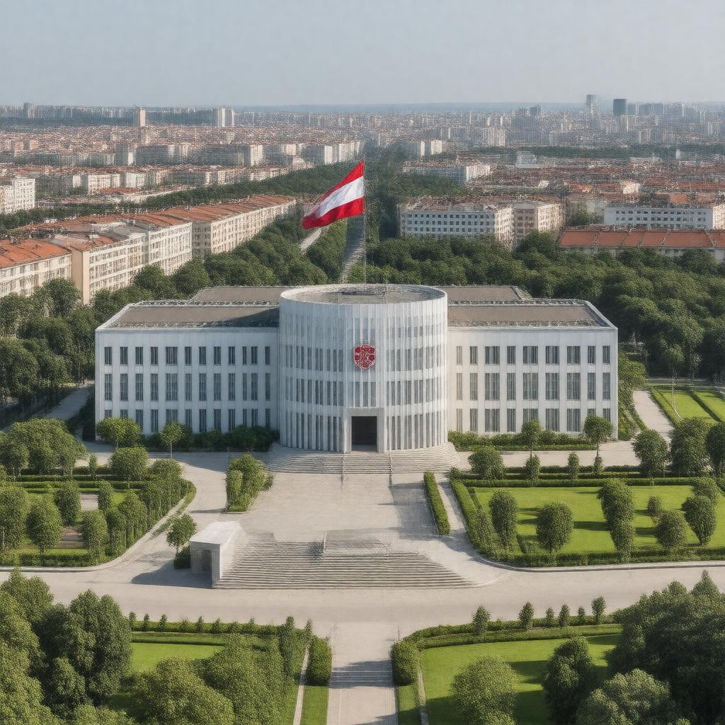 AI-created image of Embassy of Serbia