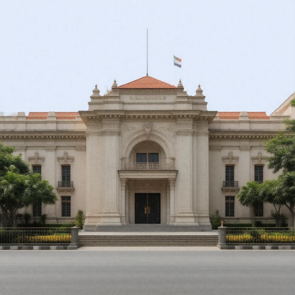 AI-created image of Embassy of Thailand, New Delhi