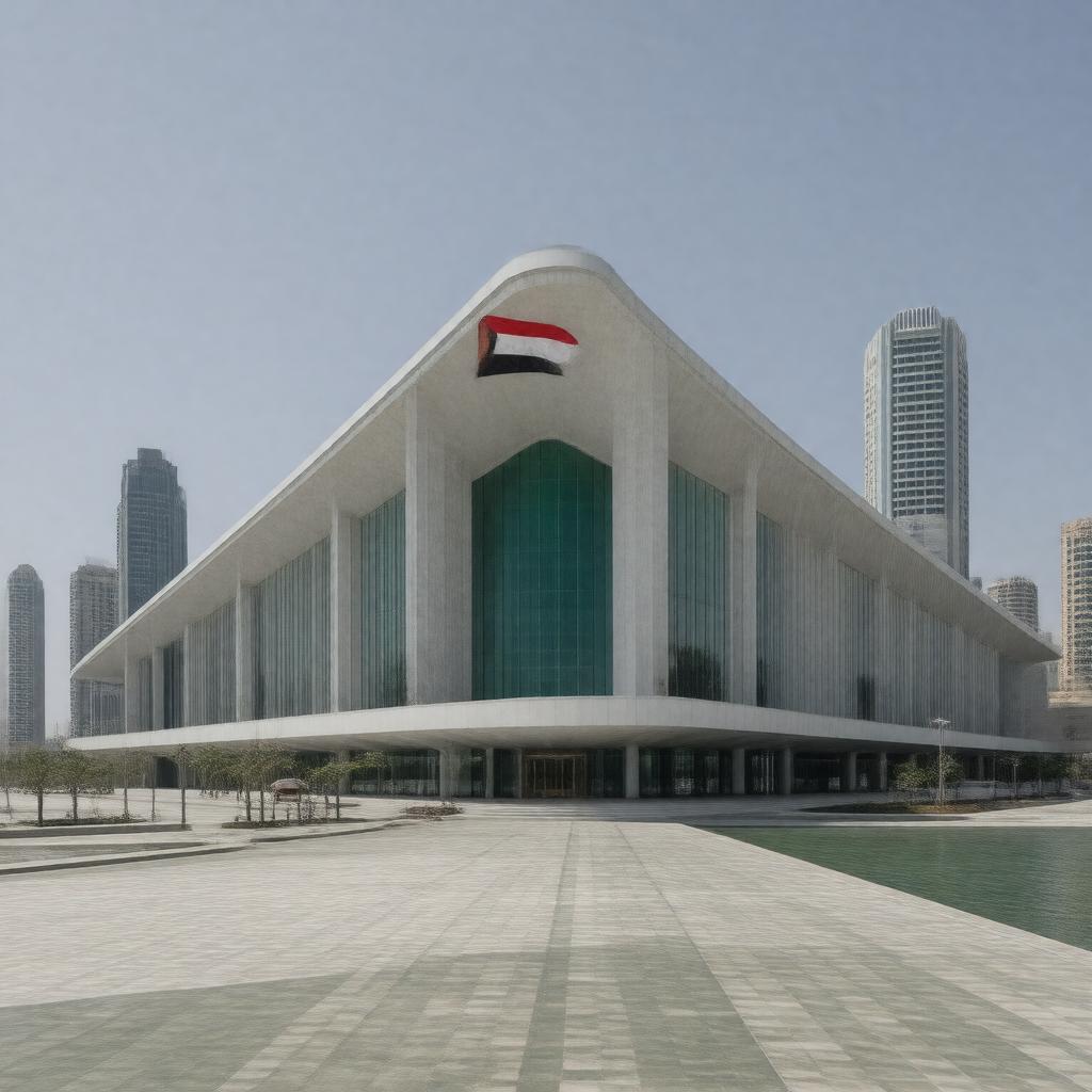 AI-created image of Embassy of United Arab Emirates