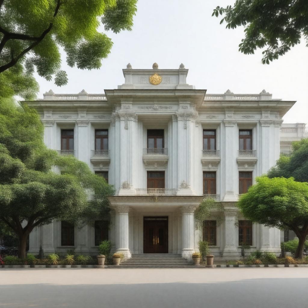 AI-created image of Embassy of Vietnam, New Delhi