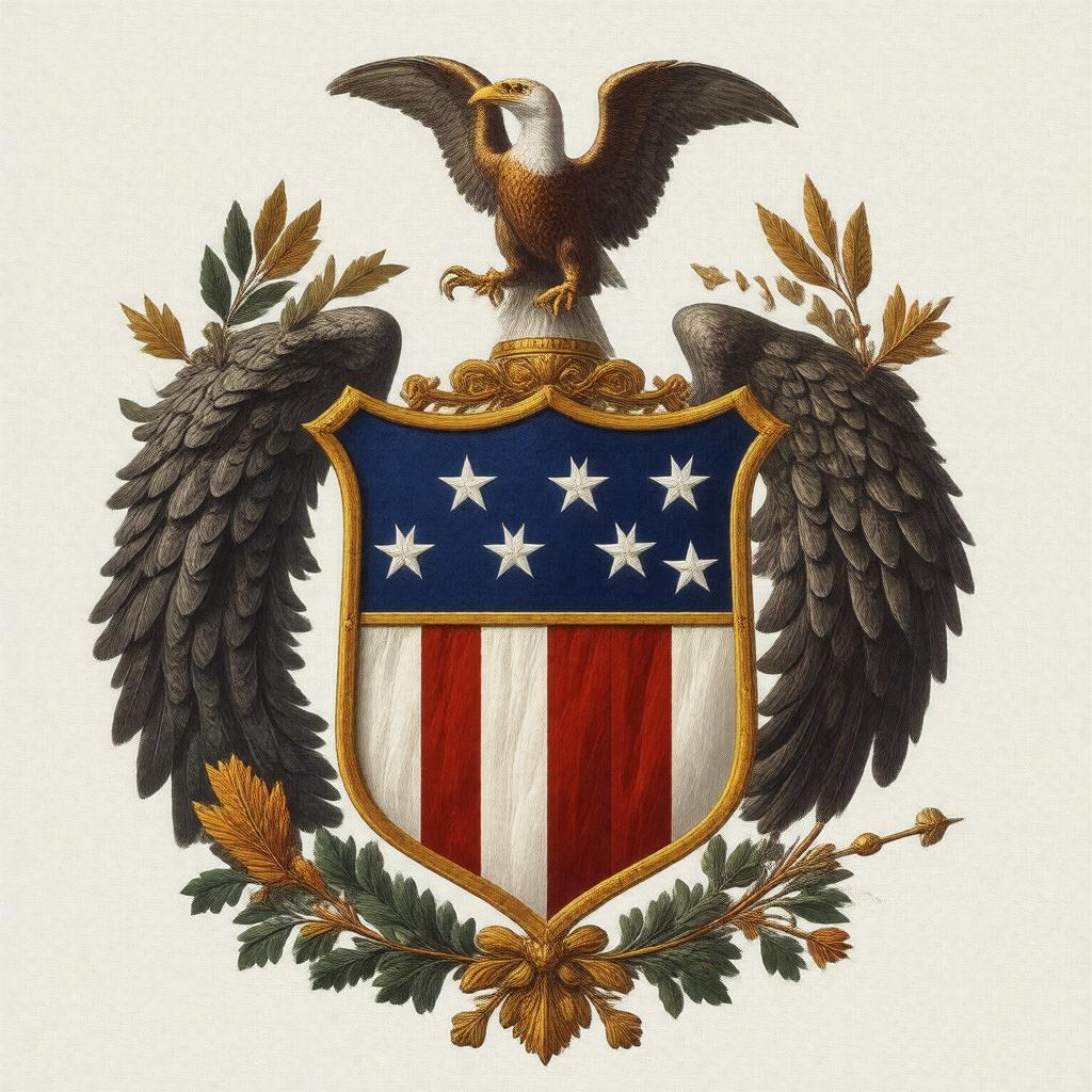 Click to view larger image AI-created image of Emblem of the United States Senate