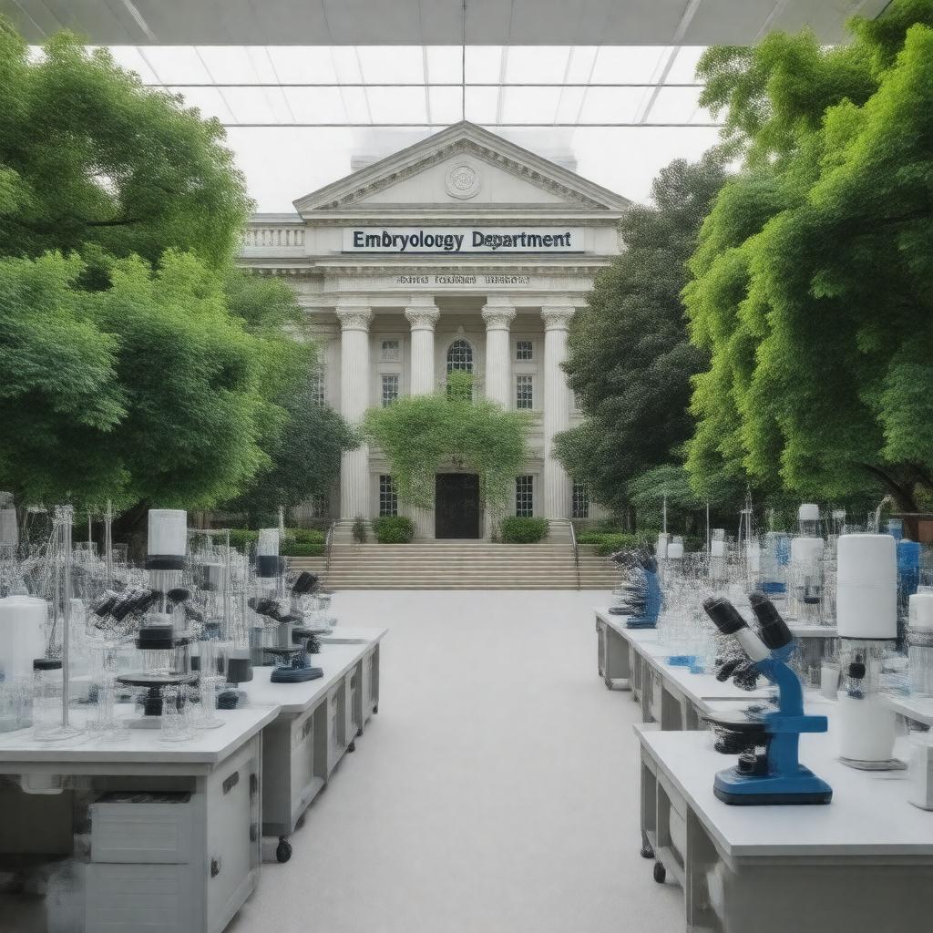 Click to view larger image AI-created image of Embryology Department at Johns Hopkins University