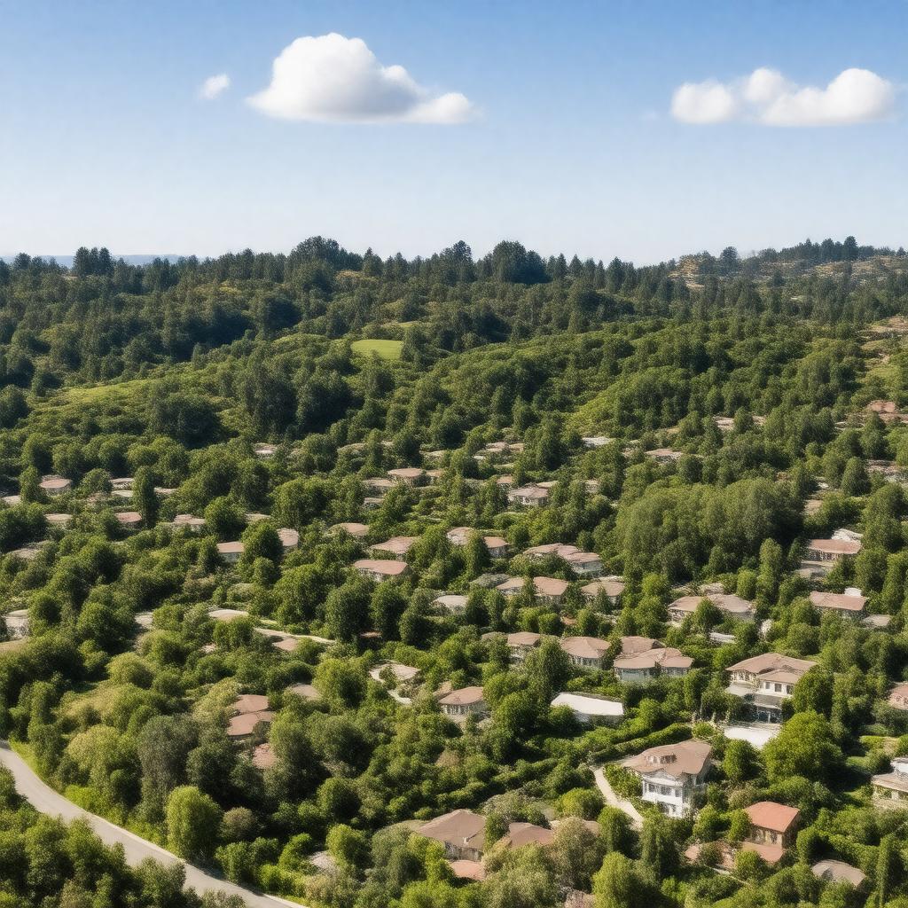 AI-created image of Emerald Hills