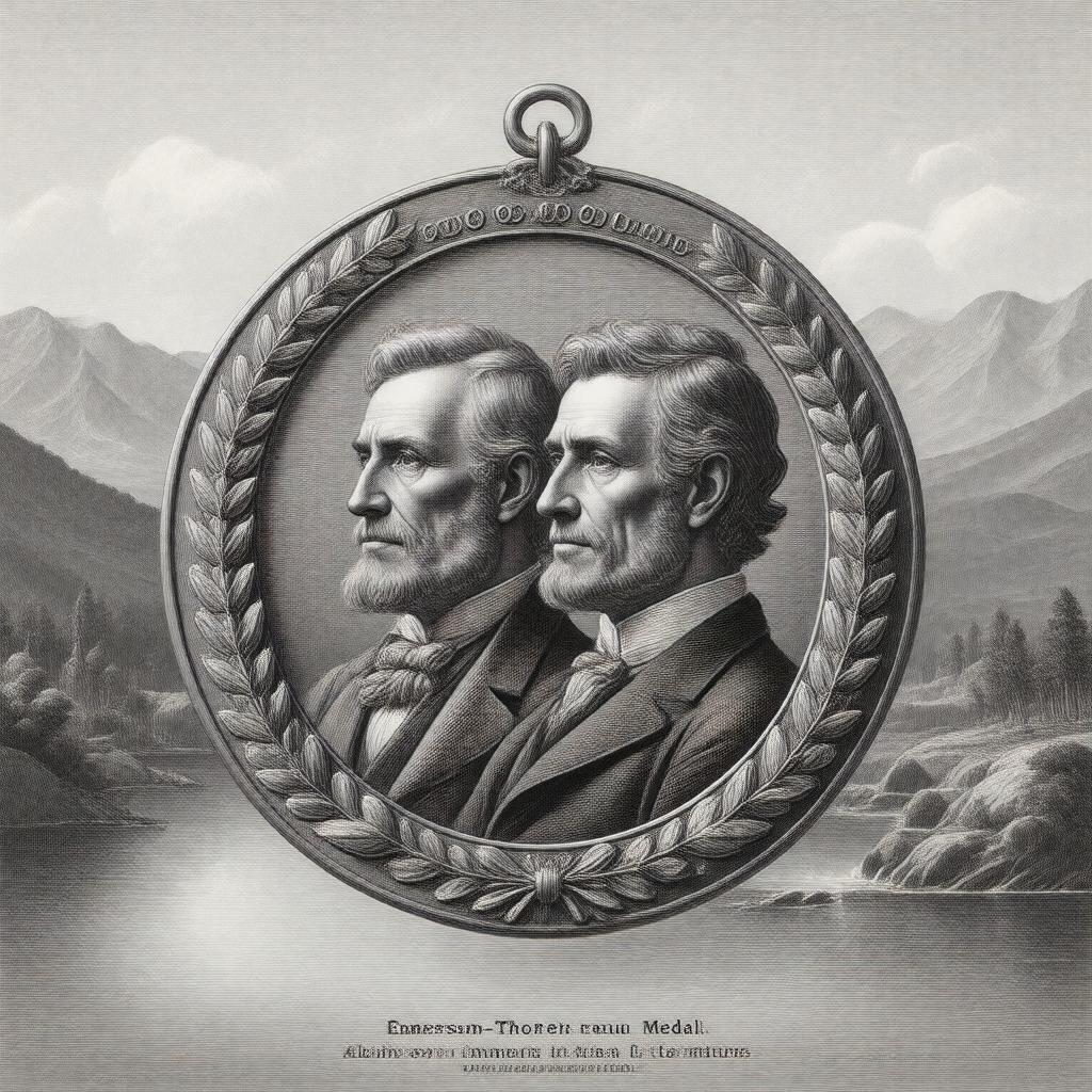 AI-created image of Emerson-Thoreau Medal