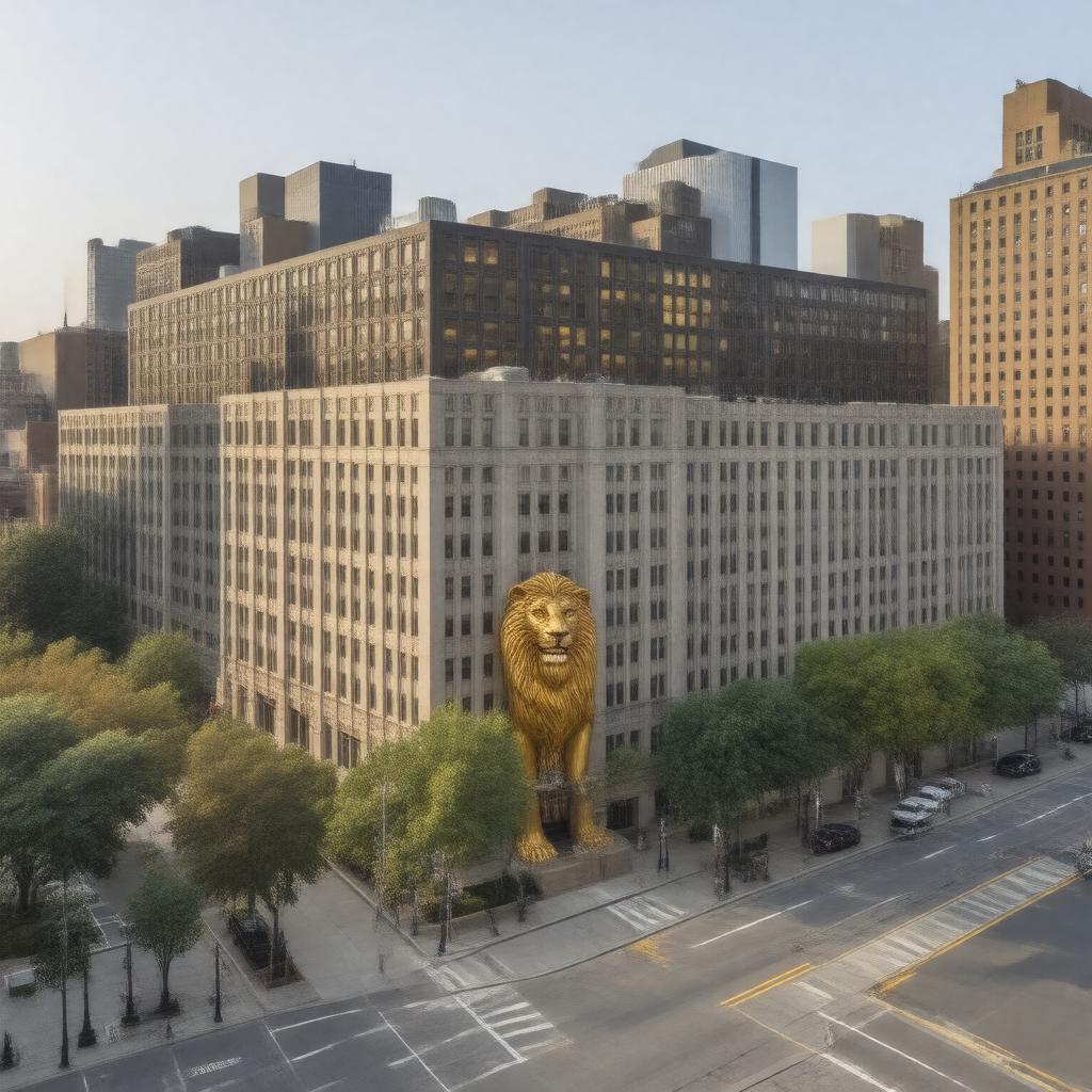 AI-created image of Emerson College