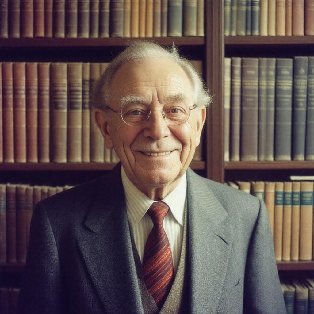 AI-created image of Emil Wolf