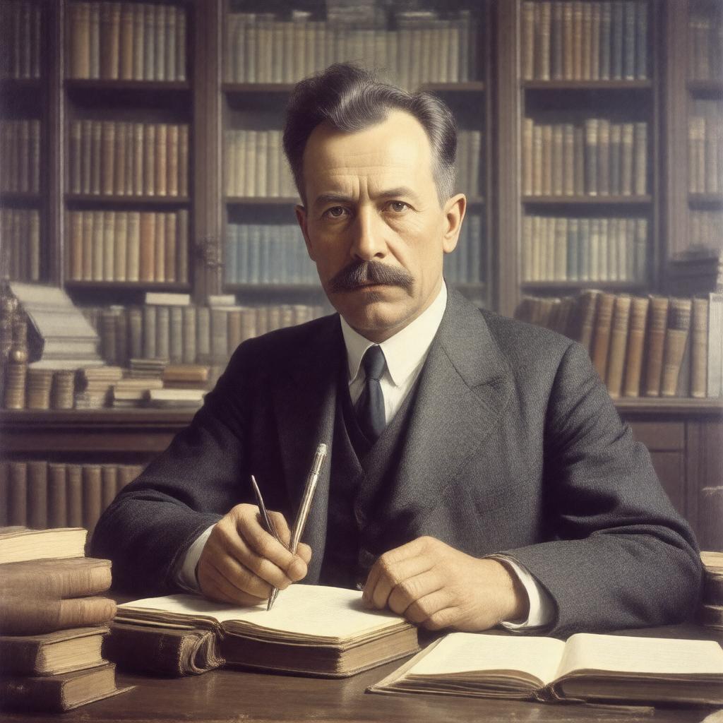 AI-created image of Emile Burns