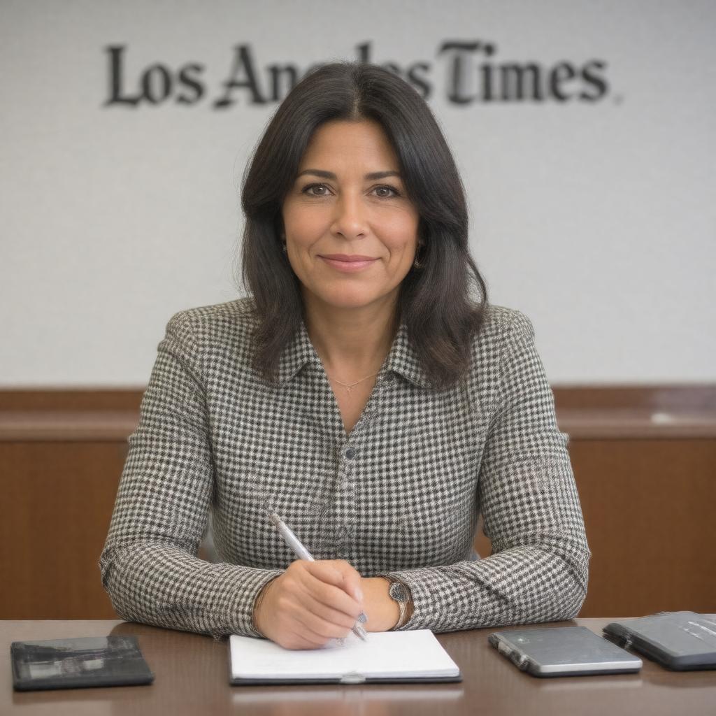 Click to view larger image AI-created image of Emily Alpert Reyes