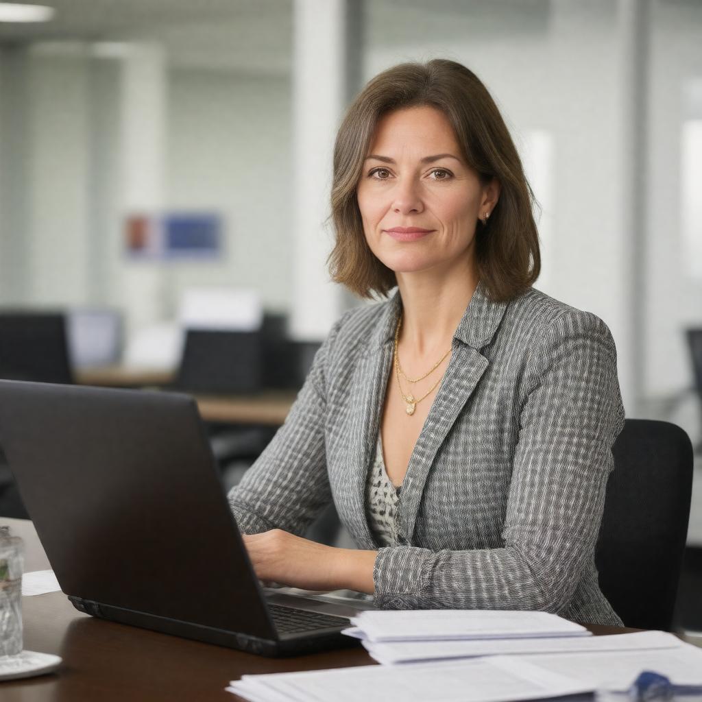 AI-created image of Emily Dreyfuss