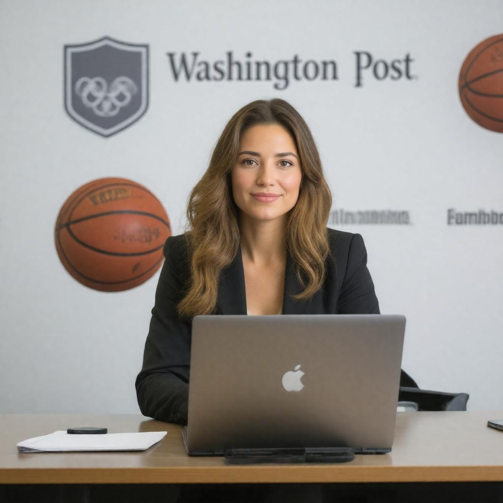 AI-created image of Emily Giambalvo