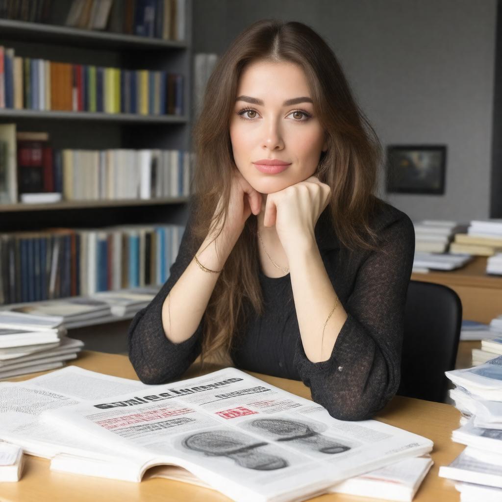 AI-created image of Emily Underwood