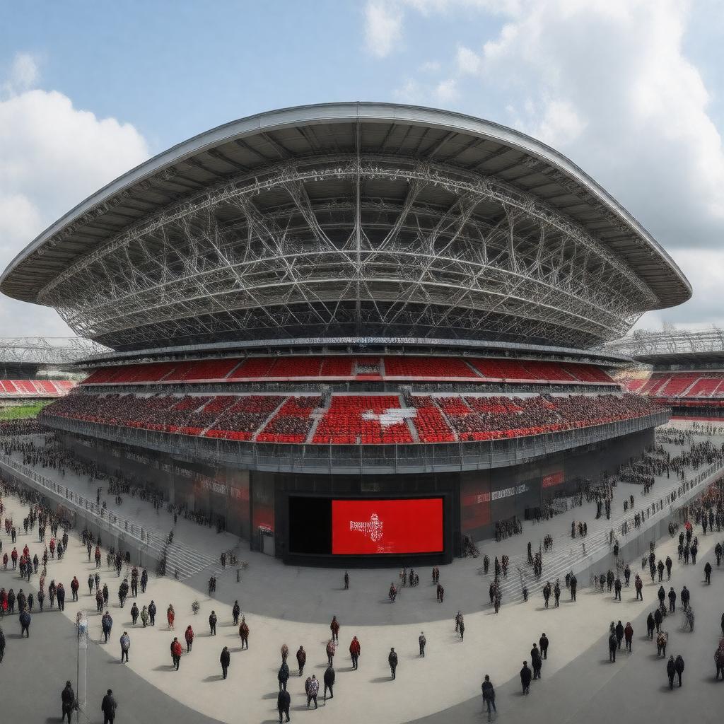 AI-created image of Emirates Stadium