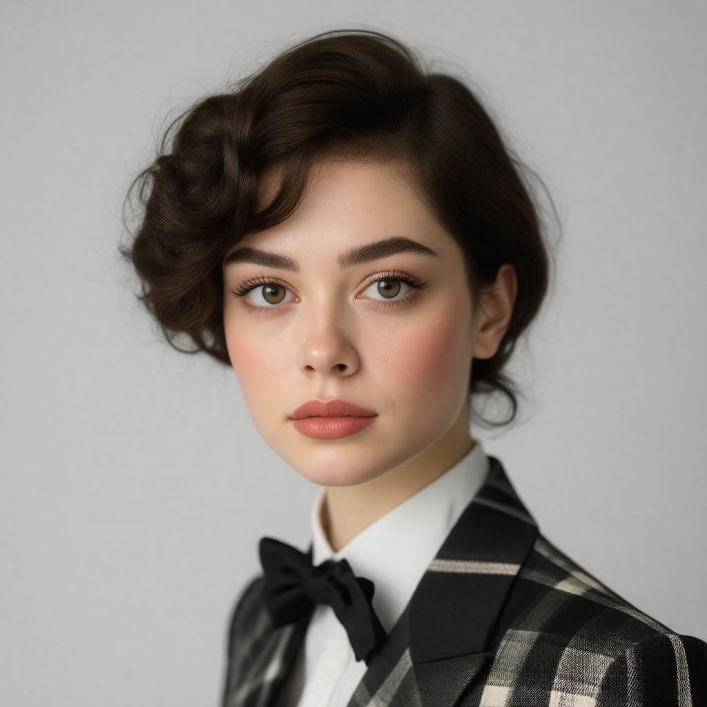 AI-created image of Emma Corrin