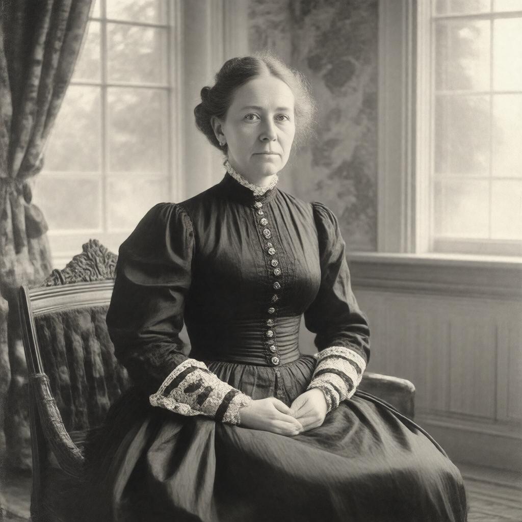 AI-created image of Emma Darwin