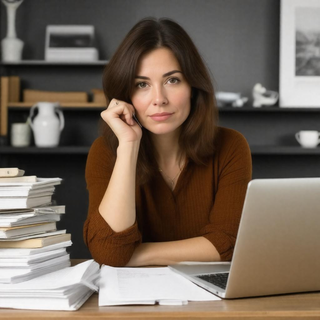 AI-created image of Emma Forrest