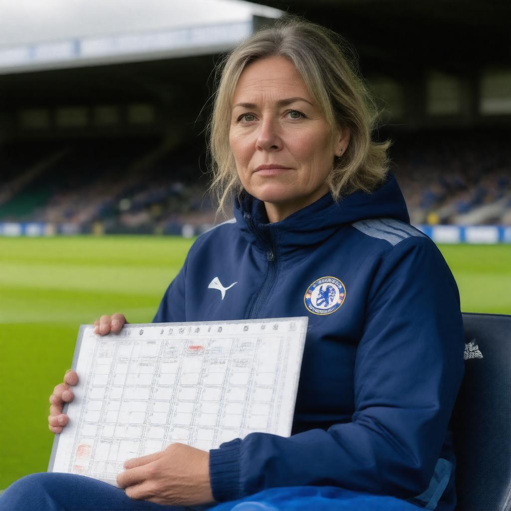 AI-created image of Emma Hayes