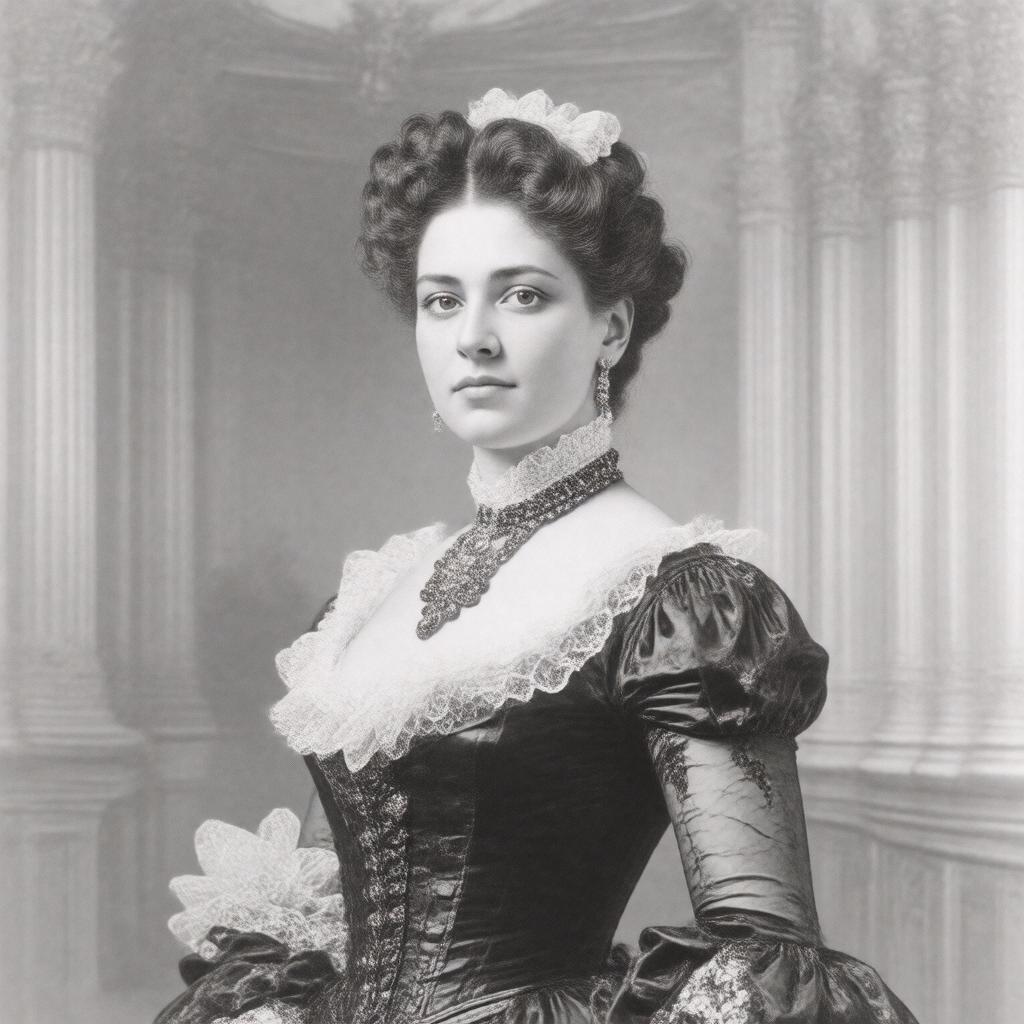 AI-created image of Emma Nevada