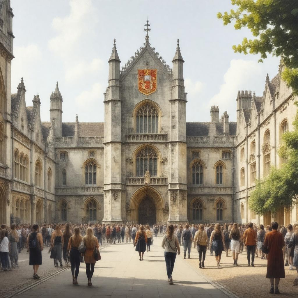 AI-created image of Emmanuel College
