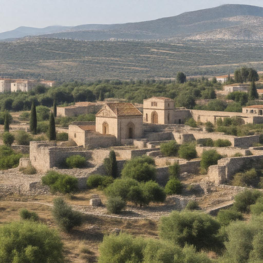 AI-created image of Emmaus